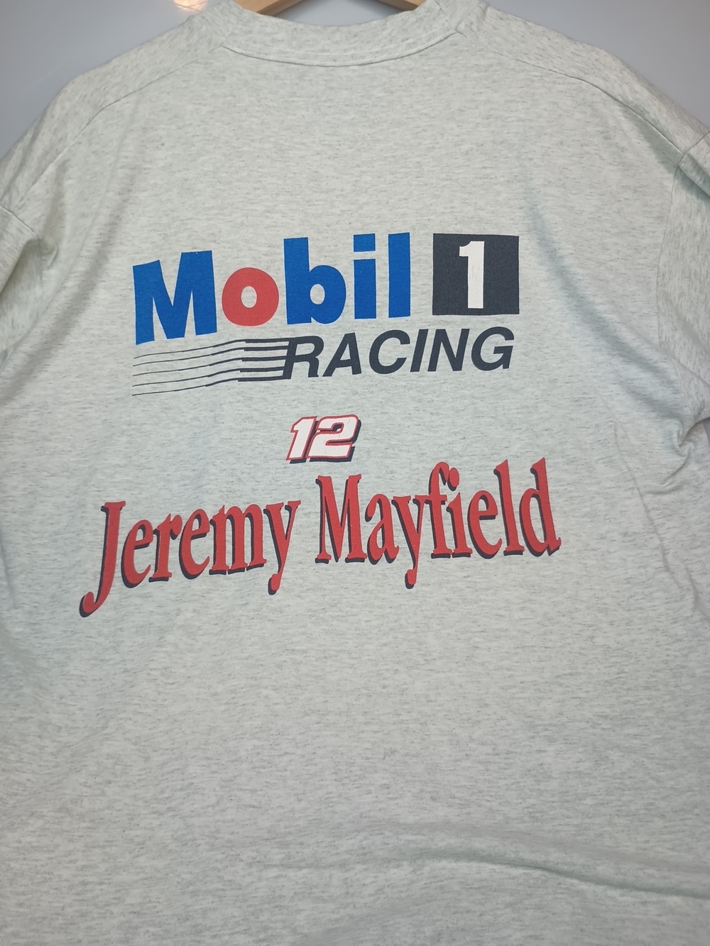 Vintage Mobil 1 Racing #12 Jeremy Mayfield T Shirt